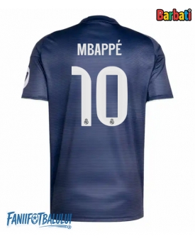 Real Madrid Kylian Mbappe #10 Tricou Fotbal Replică 2025-26 Barbati Deplasare